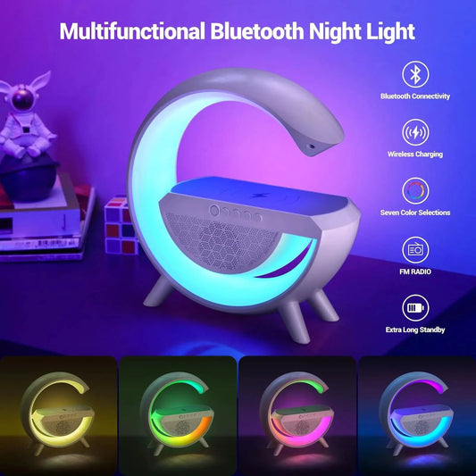 RGB Light Speaker with Wireless Charger