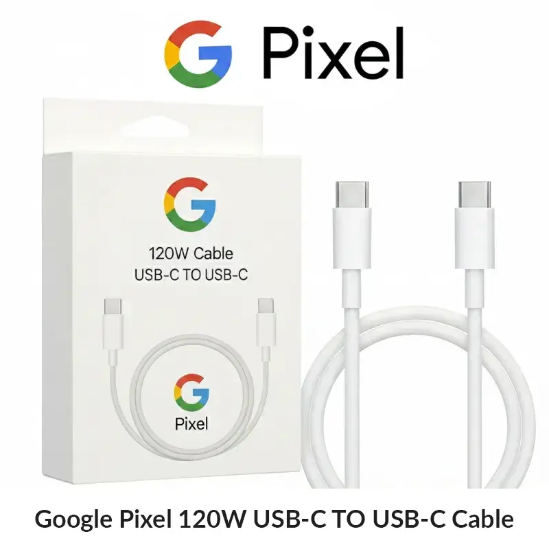 Google-Pixel-120W-Charging-Cable-1 Google Pixel C to C Fast Charging Cable - Image 1